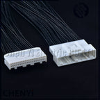 40 Pin Automotive Navigation screen CD multimedia host Wire harness Plug Connector 1674312-1 1318389-1 For Toyota Nissan