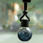 1Pcs Dyed Square Cap Black Cap Empty Bottle Car Essential Oil Diffuser Fragrance Air Freshener Scent Perfume Bottle Ornament