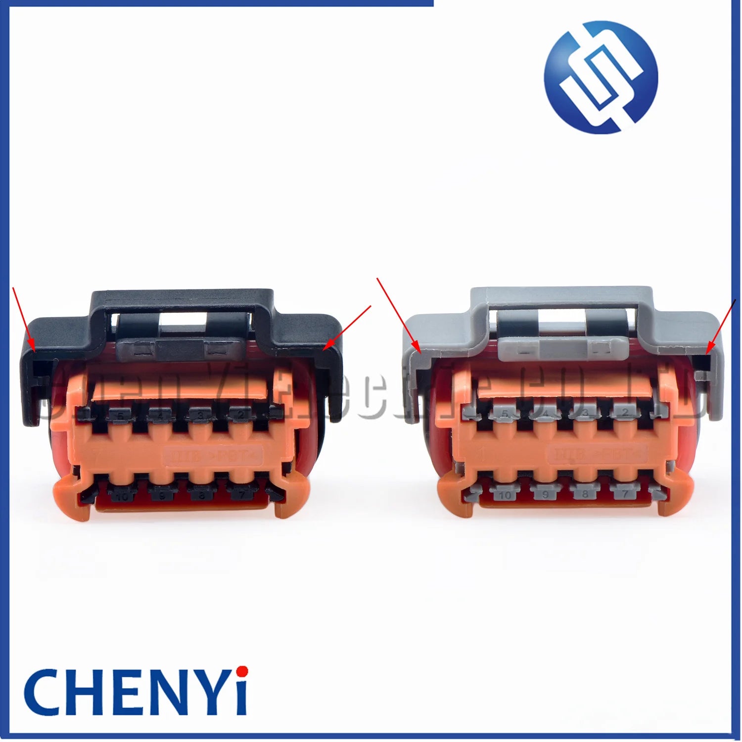 10 Pin  Automobile waterproof connector headlamp Headlight Lamp plug 98788-1201 With Pins For Peugeot 308 Citroen Renault