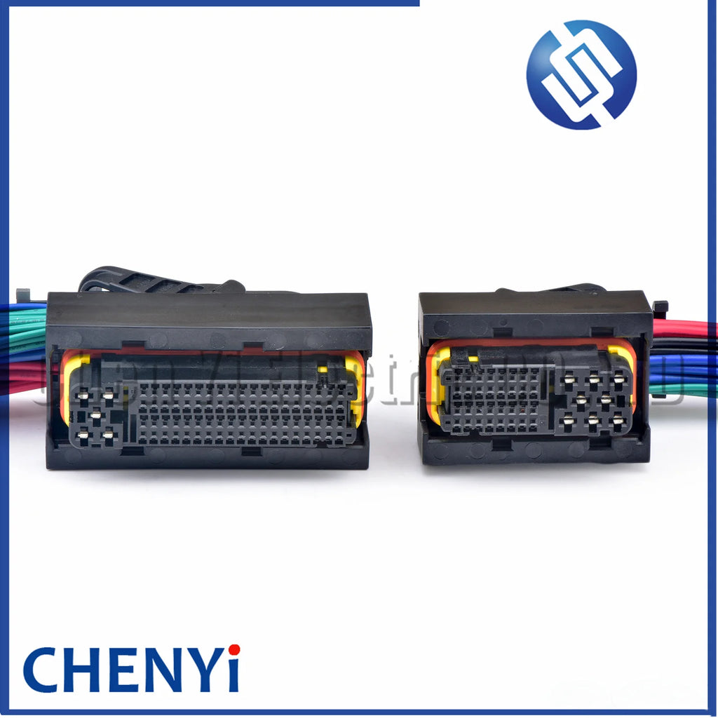 40 Pin 81 Pin 121 Pin PCB ECU Socket Engine computer board Connector ME7 EDC15 Wire plug 1473244-1 1473247-1 1473252-1 With Pins