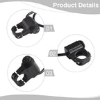 Waterproof Motorbike Fog Spotlight Switch Motorcycle Handlebar Headlight Fog Light On Off Switch Signals Light Control Button