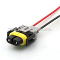 2 Pin Waterproof 2.8mm Series Female And Male Connectors Fog Lamp Light H11 H8 H9 Lamp Socket 12124819/12124817/12020807