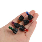 10Pcs T5.5 Led Bulb1.2W Car Interior Lights Dashboard Heating Indicator Wedge Auto Instrument Lamp air conditioning lamp 12V
