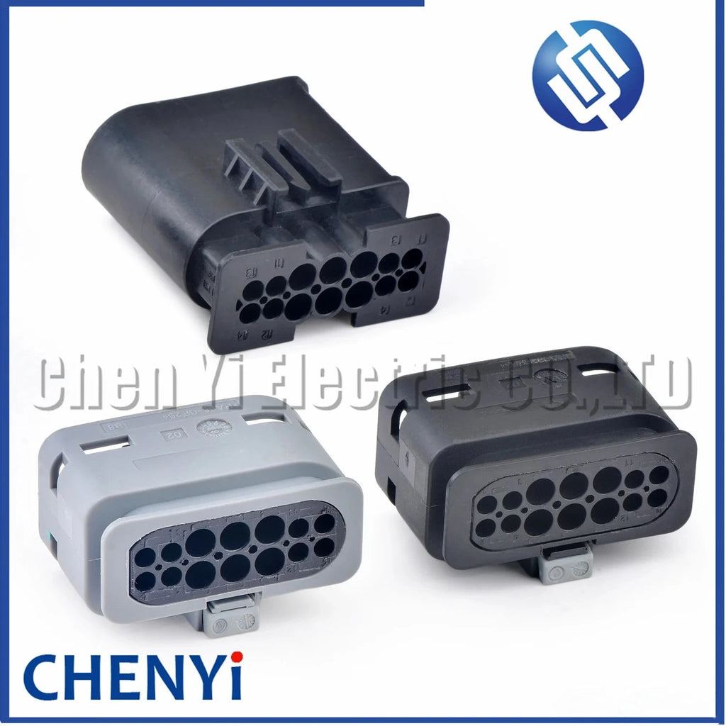 14 Pin auto waterproof connector Headlight Lamp harness Plug A0275459826 A0525455626 A0005459319