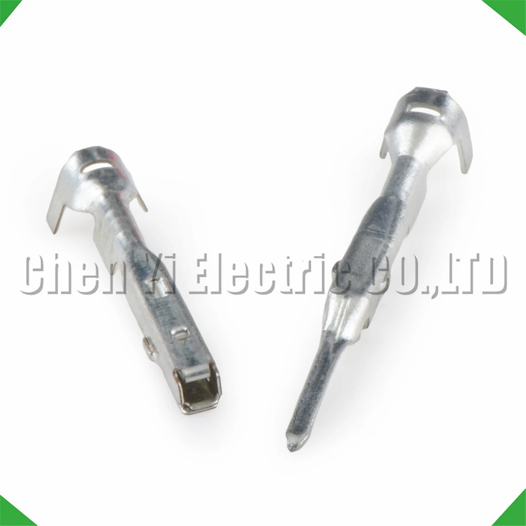 50 Pcs 1.0 mm Male or Female wire Crimp Pins For 8100-3077 8100-3067 Sheath Automotive ...