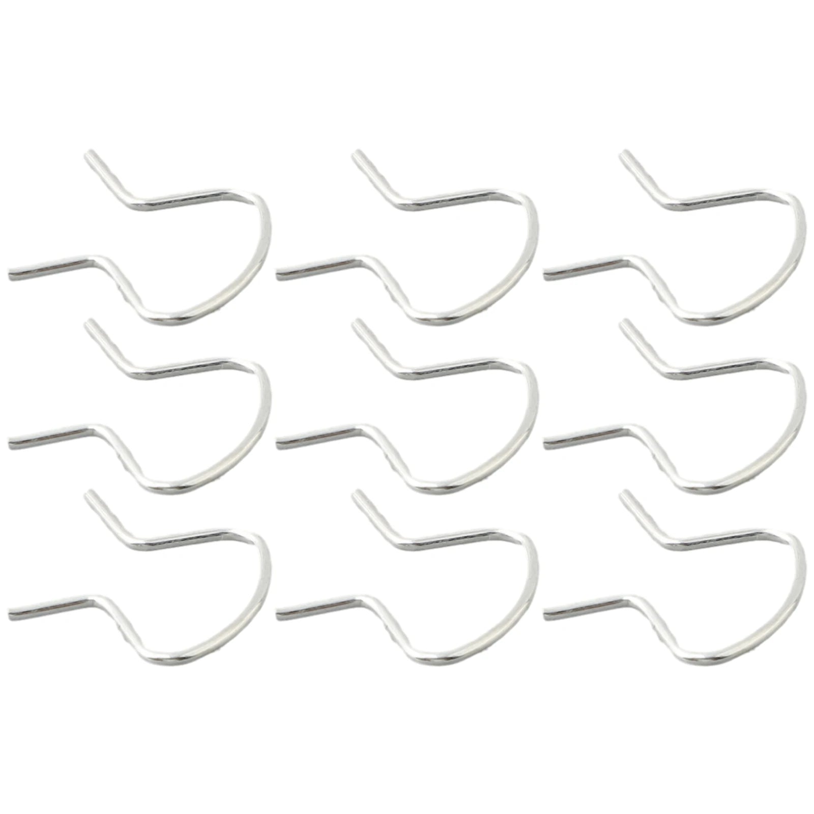 12Pcs Car Door Handle  Crank Retainer Horseshoe Clip Set For Chevrolet For Pontiac Car Horseshoe Clips Replacement Accessories