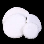3/4/5/6/7 Inch Car Polishing Pad Soft Imitation Wool Ball Polishing Discs For Automotive Paint Care Cleaning Beauty Supplies