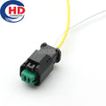 2 Pin Connector Unsealed  Series Female Connector Cable Plug Motorcycle Electrical Harnesses Wiring Harness 1-1801175-5