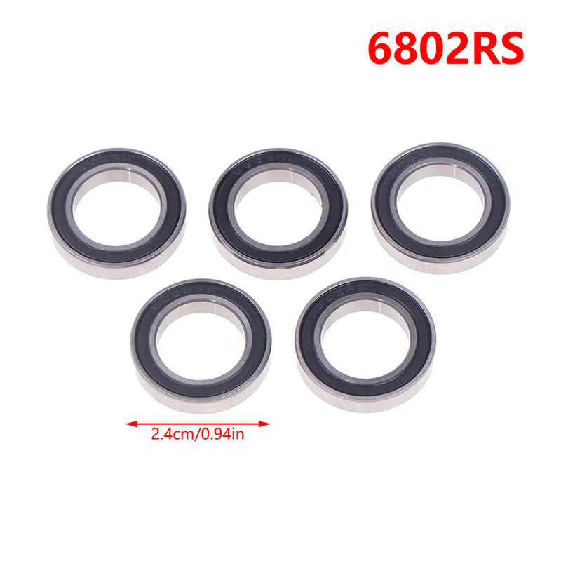 5Pcs Bearing 6800 6801 6802 6803 6804 6805 6806 DDU Thin Deep Groove Ball Bearings