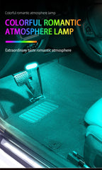 Car Interior Dome Light Finger Touch Sensor Mini LED Reading Lamp Roof Magnets USB Charging Atmosphere Dome Lamp Senser Tools Ne