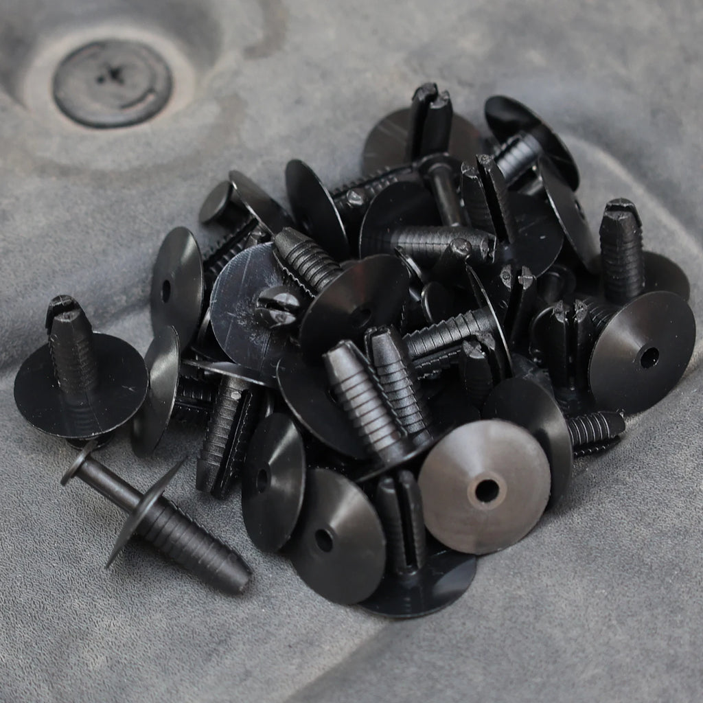 Car Bumper Moulding Clip Retainer Push Pin Rivet Fastener for BMW Mercedes Benz 3 5 7 Series Side Skirt Wheel Arch Trim Panel