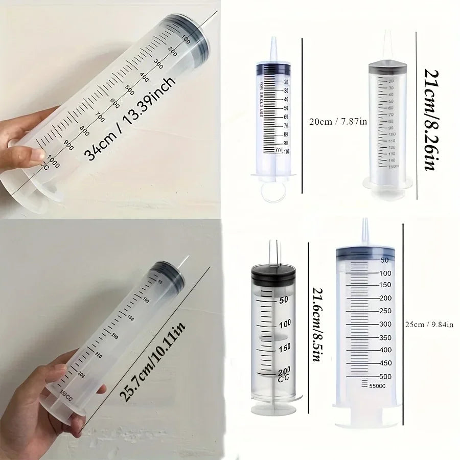 Manual Oil Fluid Extractor Pump Large Capacity Syringe Car Engine Oil Change Vacuum Fluid Suction Transfer Tool with Hose Amagi