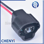 2 Pin Female Automotive Plug Wiring Connector 7283-7526-30 For Lexus Toyota VVT i Solenoid Connector 1JZ 2JZ 1UZ 3UZ with wires