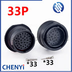33 Pin Male or Female Waterproof connector HDP24-24-33SN HDP26-24-33PN With Pins For Deutsch HDP Series