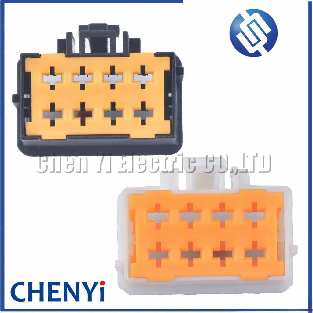 1 Set 8 Pin Automotive Anti-theft Window Lifter Motor plug connector Harness Socket 98906-1010 98906-1011 For Peugeot Citroen