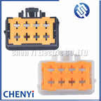 1 Set 8 Pin Automotive Anti-theft Window Lifter Motor plug connector Harness Socket 98906-1010 98906-1011 For Peugeot Citroen