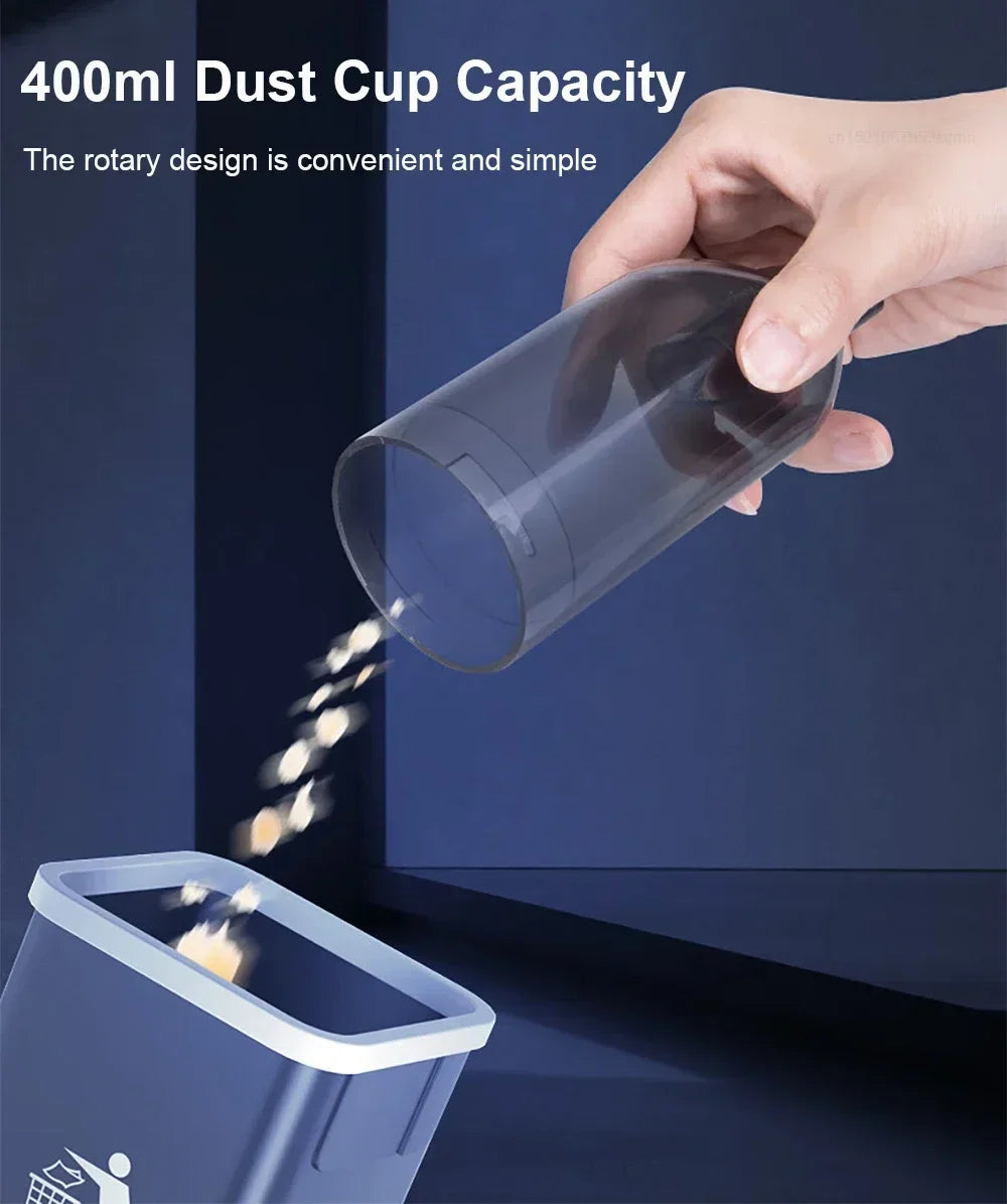 Car Vacuum Cleaner Strong Suction Cleaning Mini Machine Wireless Portable Handhled Blower Machine Air Duster for Home Appliances