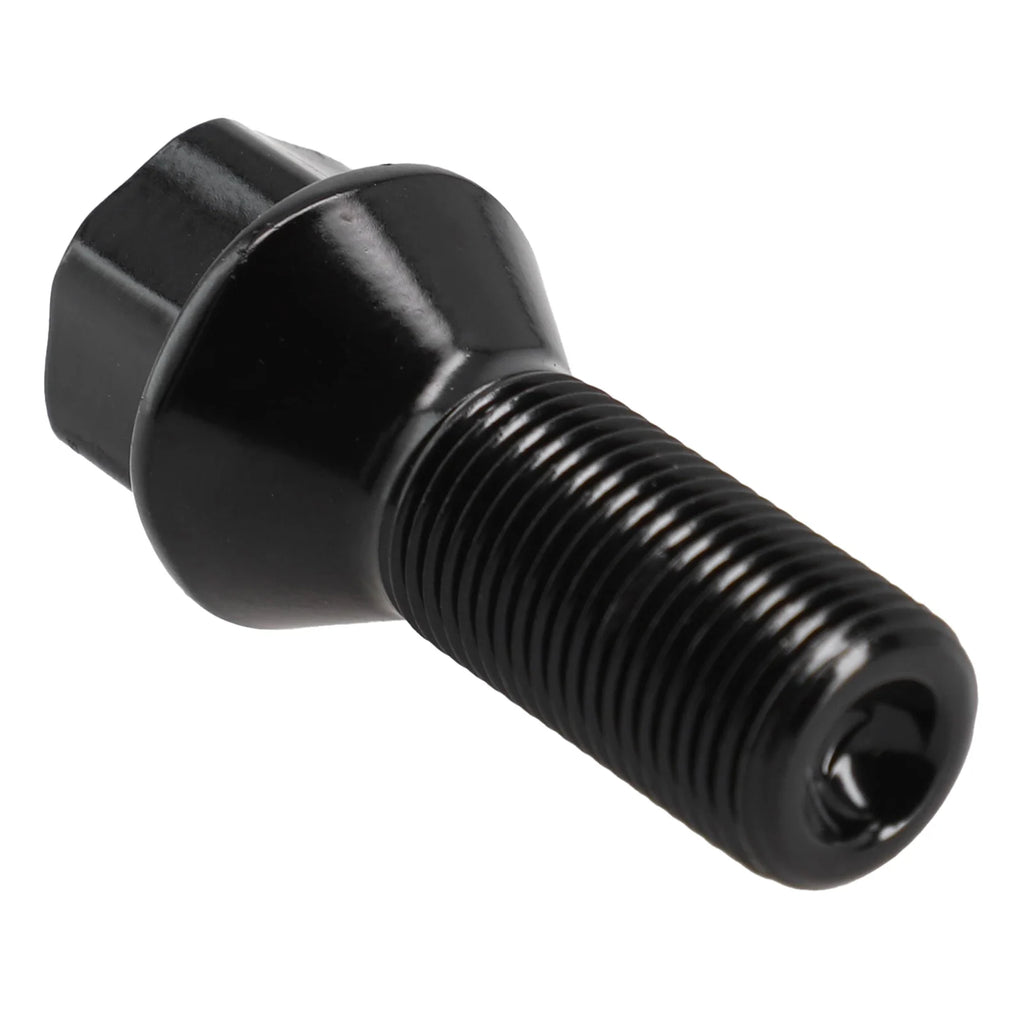 36136890324 For BMW Wheel Nut Stud Bolt tire screws M14 X 1.25 Black F25 X3 E70 X5 Hub bolt rod