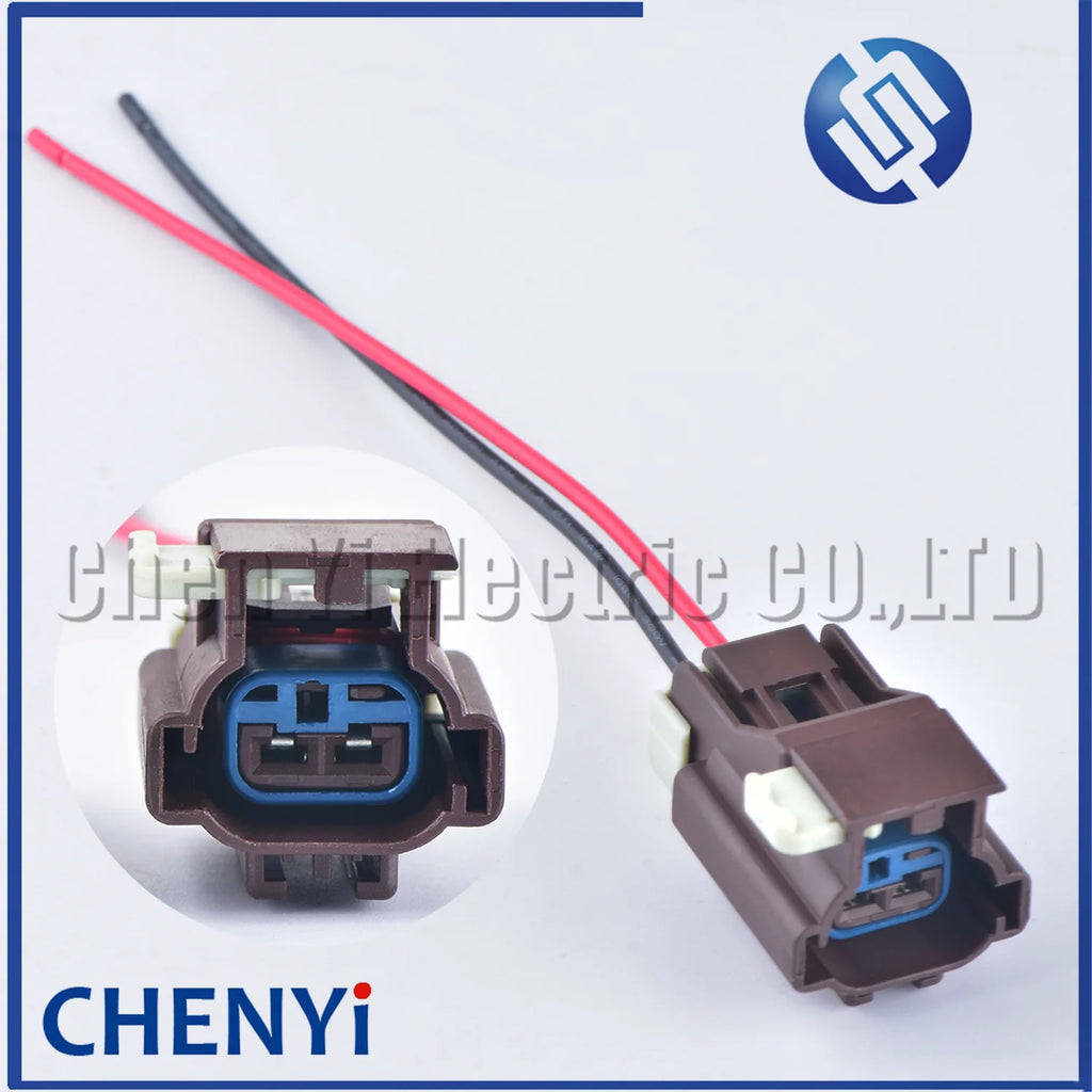 2 Pin auto oil sensor pressure sensor Urea pump plug Air solenoid valve plug wiring harness 54200206 54200207 for cummins Ecofit