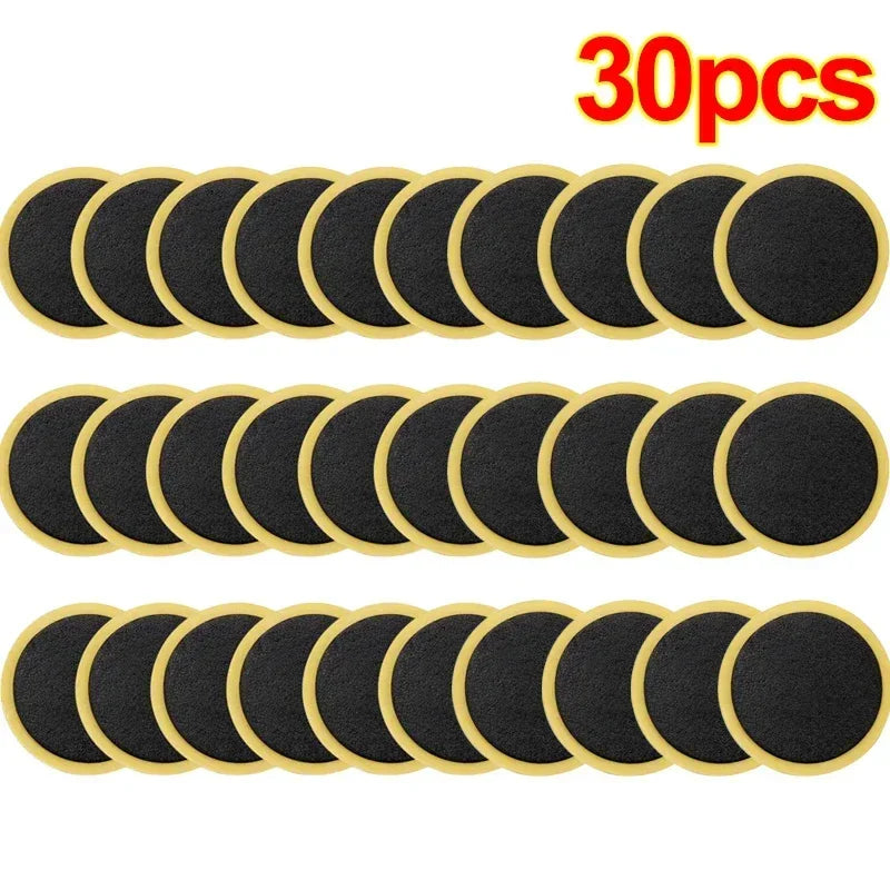 Bicycle Tire Repair Patch Glue-Free Adhesive Quick Repairing Tyre Protection Patch for Mountain Road Bike Inner Tyre Repair Pads