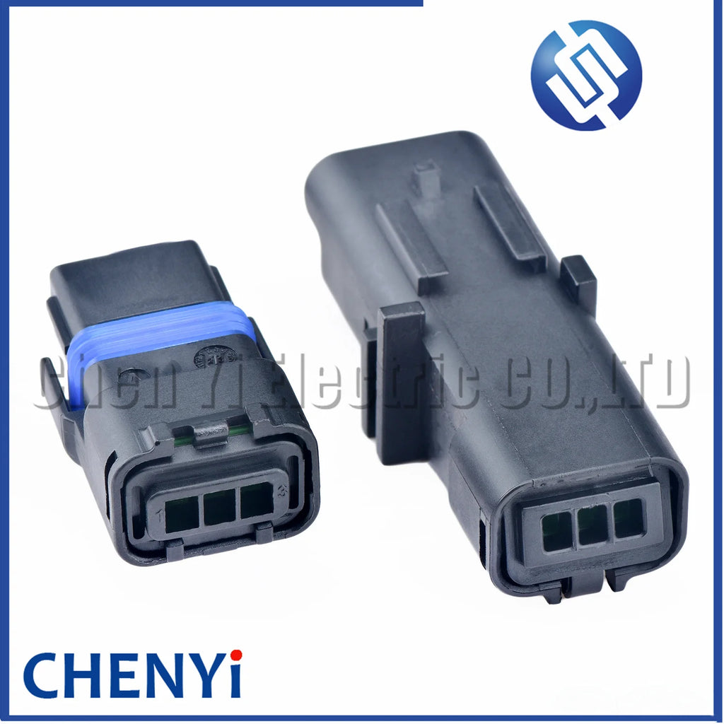 3 Pin male or female waterproof automotive connector 211PL032S0049 211PC032S0049 For Peugeot Citroen Headlight