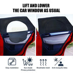 2pcs Car Window Shade Side Window Sun Tools Vehicle UV Protect Shield Mesh Mosquito Cover Breathable Protection Privacy Sunshade