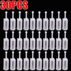 5-30PCS Car Paint Spray Gun Filter Anti Clogging Paint Feed Nozzle Replaceable Nylon Fine Mesh Filters for Automotive Detailing