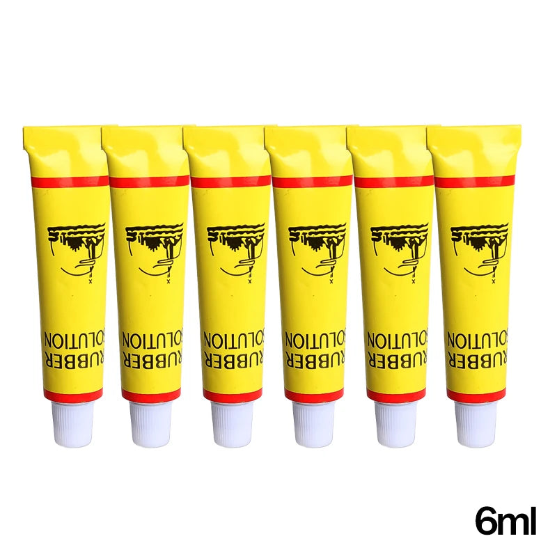 Tire Tyre Repairing Glue Universal Car Motorcycle Bike Wheel Repairing Inner Tube Puncture Rubber Glue Tool Auto Accessory