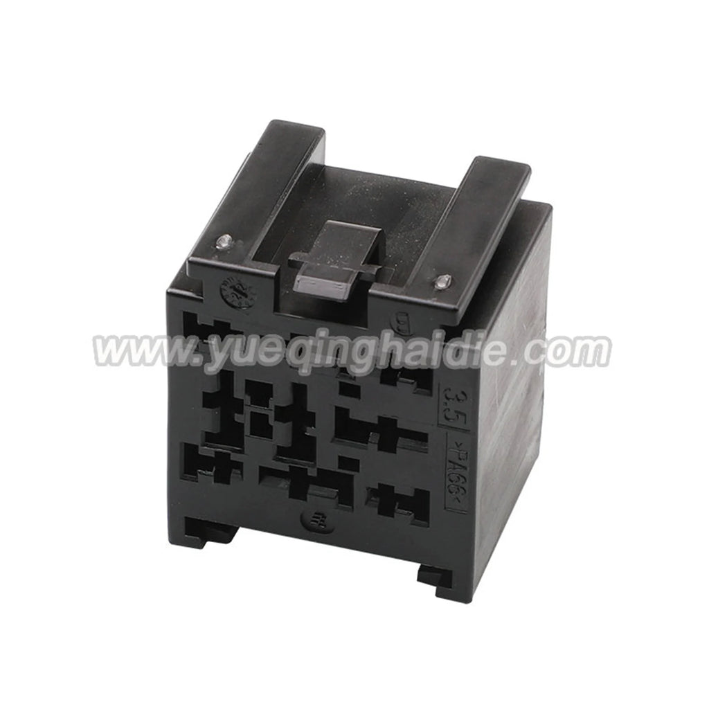 9-PIN Unsealed Hybrid Wire Automobile Connector 3.5mm 6.3mm Female Connectors Cable Socket Wiring Harness 185403-2