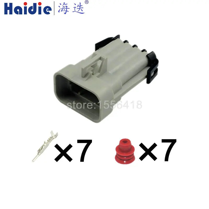 7 Pin 12047933 12047938 Automotive Grey Connector Wiring Harness Waterproof Socket Male Female Plug