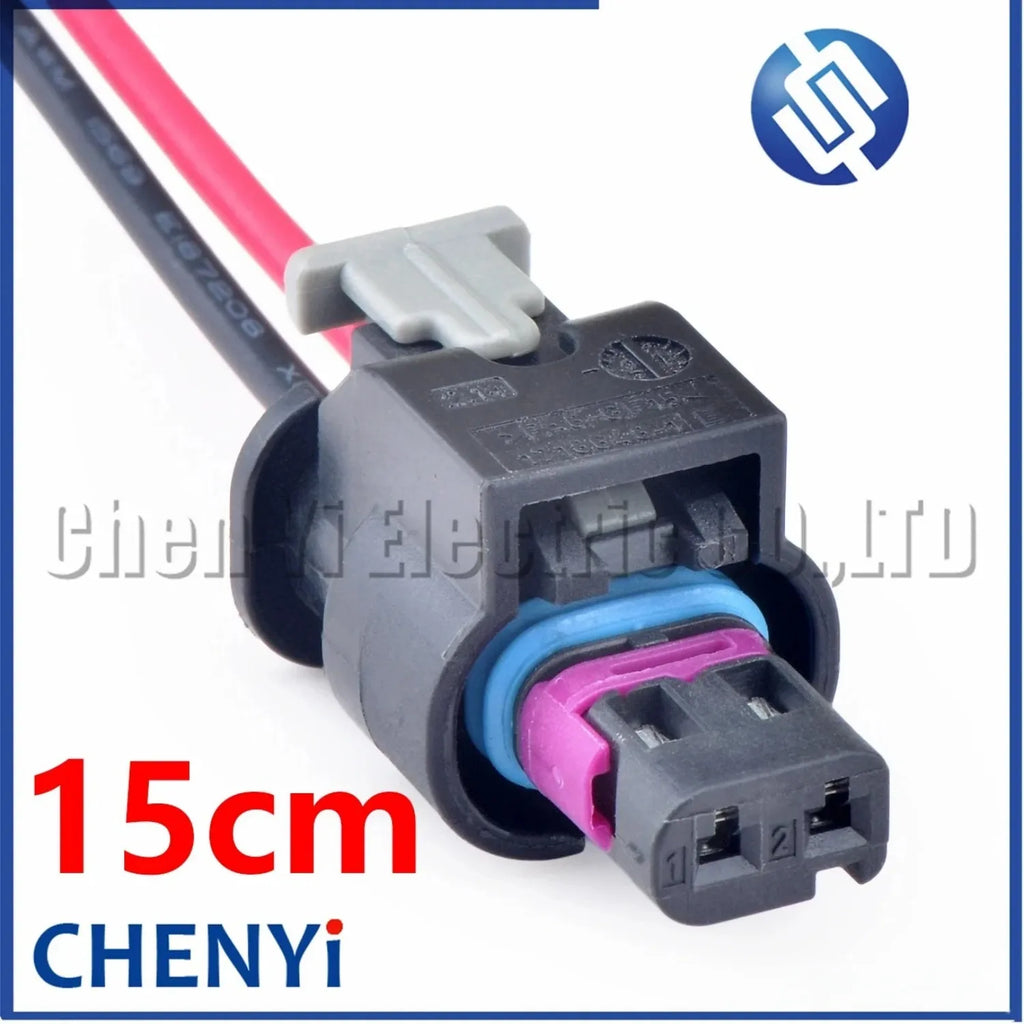 2 Pin auto Automotive Connectors fuel injector sensor Wire harness Plug 11G 973 702 3-1718647-2 1718648-1 11G973702
