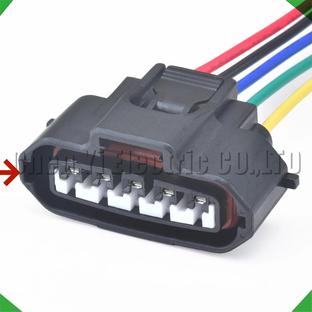 5 Pin Auto igniter connector pedal Air Flow Meter Wire harness plug 7283-1056-30 90980-...