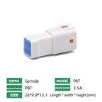 5/10/100 Sets Automotive Connectors JST02R-JWPF-VSLE 2/3/4/6/8 Pin Waterproof Connectors Male and Female Butt Plugs