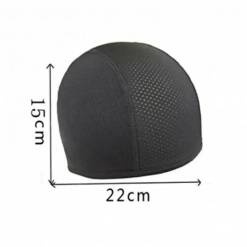 Cycling Helmet Hat Inner Cap Breathable Quick-drying Motorcycle Balaclavas Helmet Beanie Outdoor Sports Motor Helmet Hats Tools