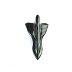 10pcs Car Exterior Trim Items Roof Tail Black Shark Fin General Purpose Pointed Carbon Fiber Bumper Modification Kit Wind Knife