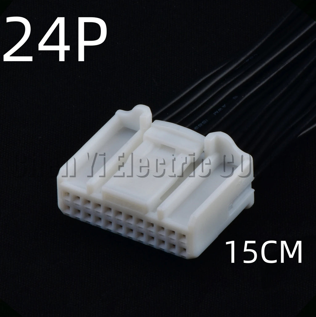 24-Pin Wire Harness Automotive Audio Navigation Connector Socket harness Toyota Toyota