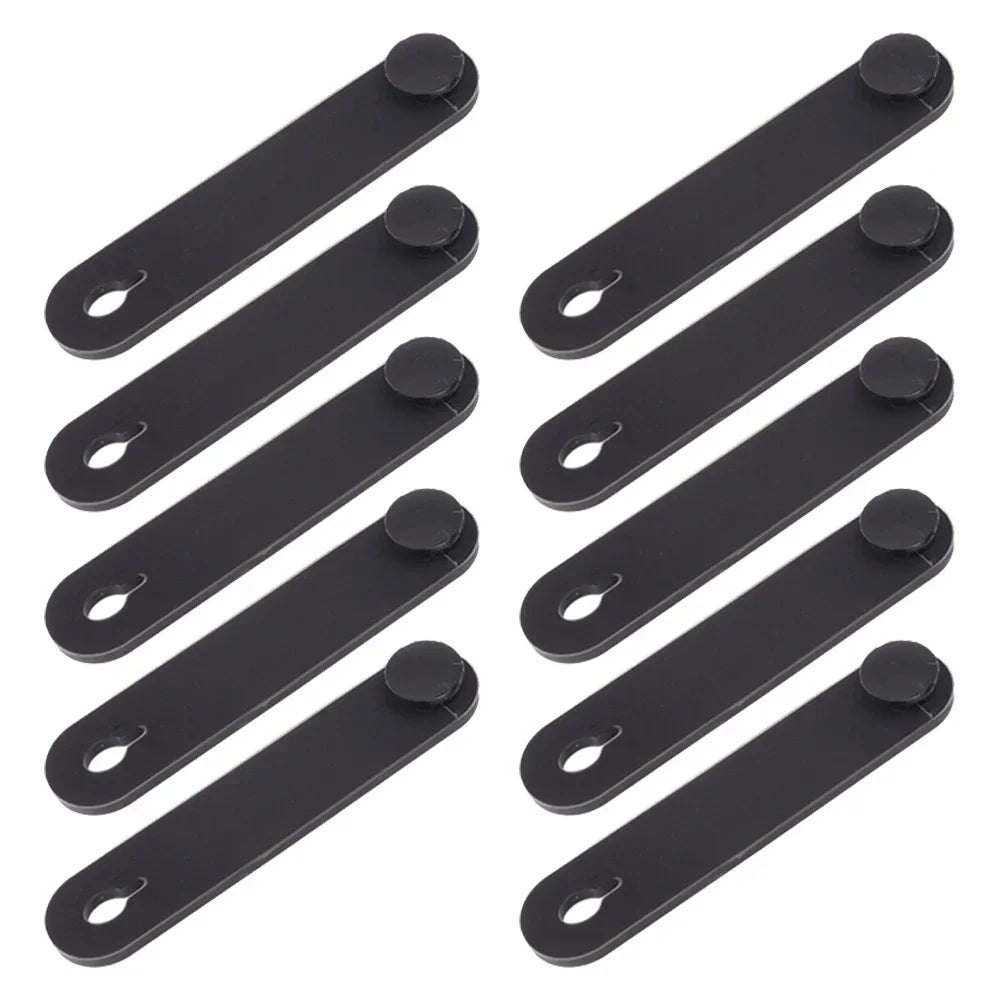 1-20pcs Motorcycle Rubber Wire Tie Universal Motorcycle Rubber Frame Securing Cable Wire Harness for Wiring Harnesses Accessorie