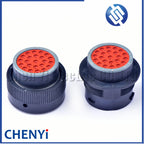23 Pin male or female auto waterproof connector plug With Pins HDP26-24-23SE HDP24-24-23PE For Deutsch HDP series