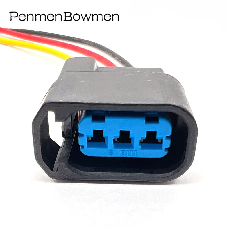 1 Set 3 Pin Car Ignition Coils Electrical Cable Connectors Waterproof Female Wire Harness Plug for Honda CRV 6189-0728