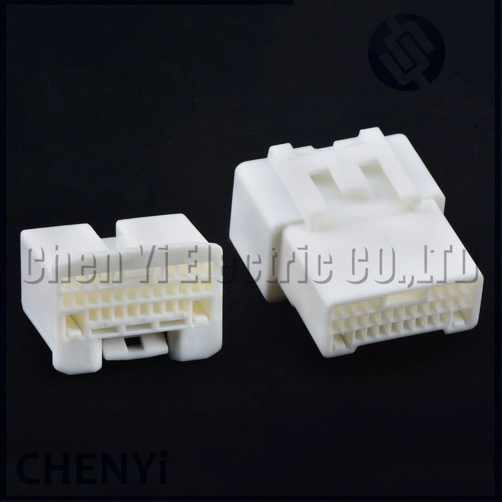 30 Pin Automotive connector engine control Computer board 89661-0DL80 ECU Wire harness plug 1318758-1 90980-12151 For Toyota