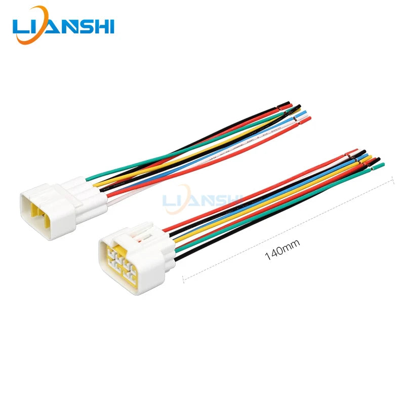 DJ7081Y-2.3-11/21 Waterproof 2.3 Connector 8-hole automotive wiring harness plug-in FW-C-8M/F-B
