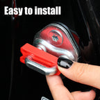 Car Door Latch Stopper Damper Buffer Pad Anti Rattle Silicone Shock Absorber Sound Insulation Noise Reduction Sticker Accessory