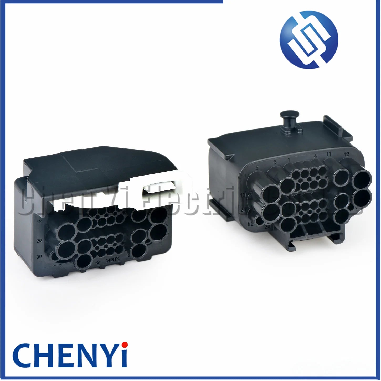 30 Pin Automotive waterproof connector Engine gearbox Computer board Front bumper plug 6189-8168 with Pins