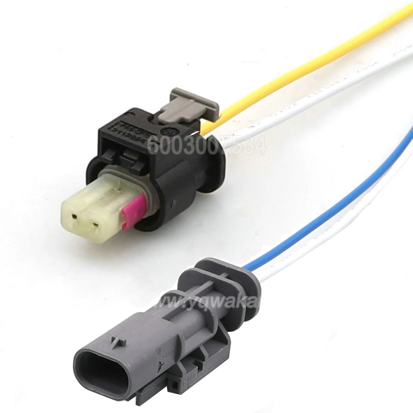 2 Pin male female auto Waterproof Connector 2-1718643-1 2-1703498-3 auto wiring harness plug cable electric plug connector