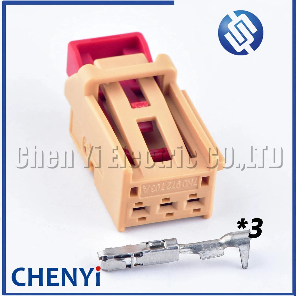 3 Pin Automotive Car Taillight Atmosphere light brake light Connector Wire harness Plug 7N0 972 703 A 7N0972703A 5K0972713A