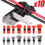 T-Tap Wire Connectors – I & T Type 2-Pin Splice Connector 12V 24V DC 300V AC 18-22AWG