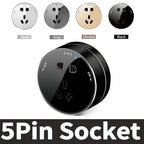 Power Track Home Appliances Universal Socket Electric Plug Adapter With USB,Wall Mount Power Strip with Removable Outlet Adapter