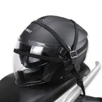 Motorcycle Luggage Strap Helmet Fixed High Elasticity Straps Retractable Elastic Buckle Rope Motorbike Durable Bike Helmet Amagi