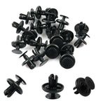 25Pcs Plastic Push Clips Hood Engine Under Cover For LEXUS ES300 ES350 For RAV4 Car Hood Engine Under Cover Interior Push Clips
