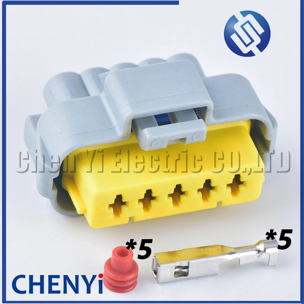 5 Pin 2.8 Series Car Headlight Auto Turn Signal Waterproof plug 3126684T6 211PC053S4026 For Qashqai Nissan TIIDA Sylphy X-Trail